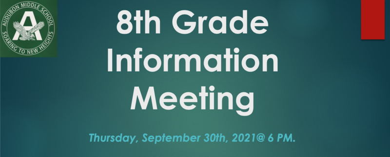 8th Grade Culmination Information Featured Photo