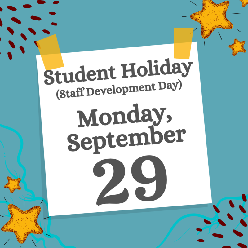 student holiday september 29