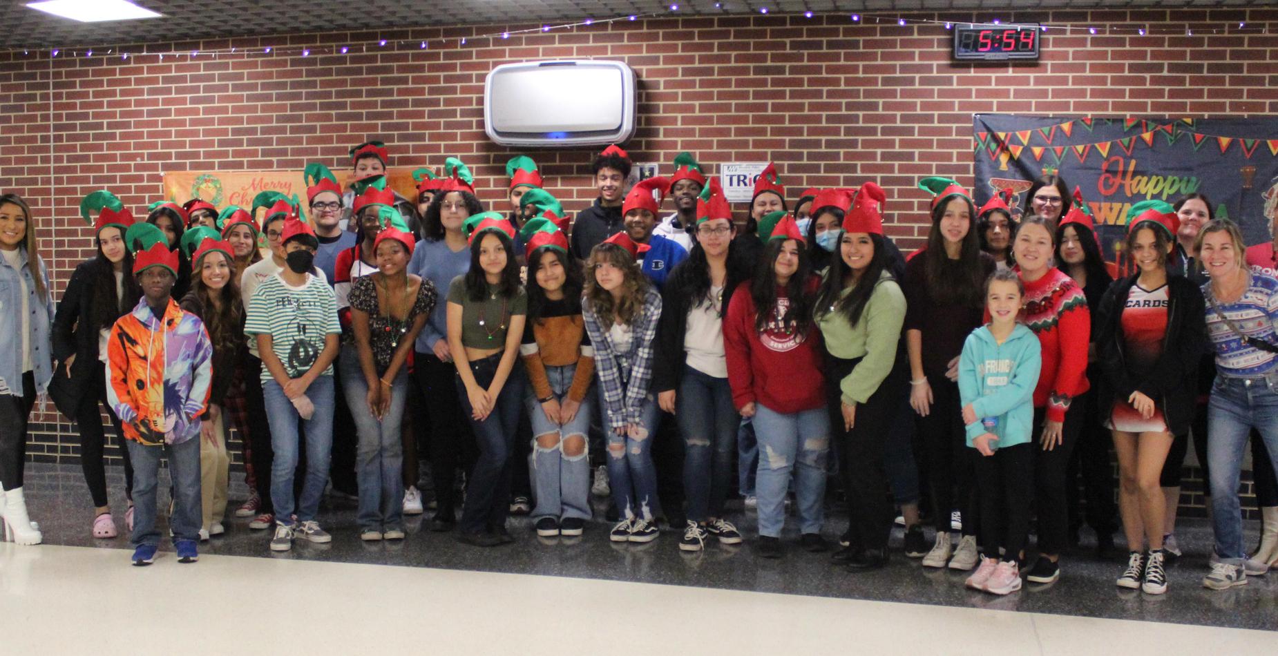 Eisenhower students and staff hosted the inaugural Winter Wonderland on Dec. 7. The huge crowd, pictures with Santa, games, face painting, cookies and hot chocolate helped make it a joyous, warm holiday celebration.