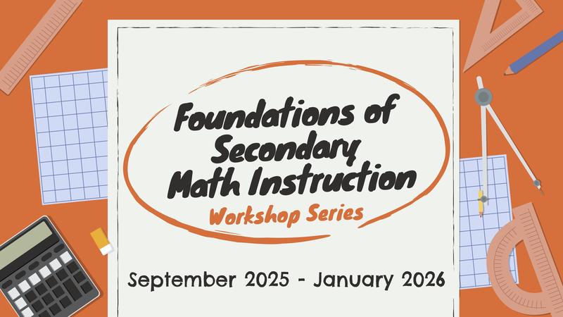 Foundations of Secondary Math Instruction marketing graphic