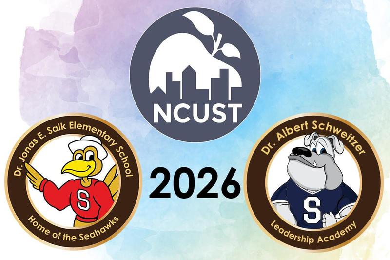 Salk, Schweitzer and NCUST Logos