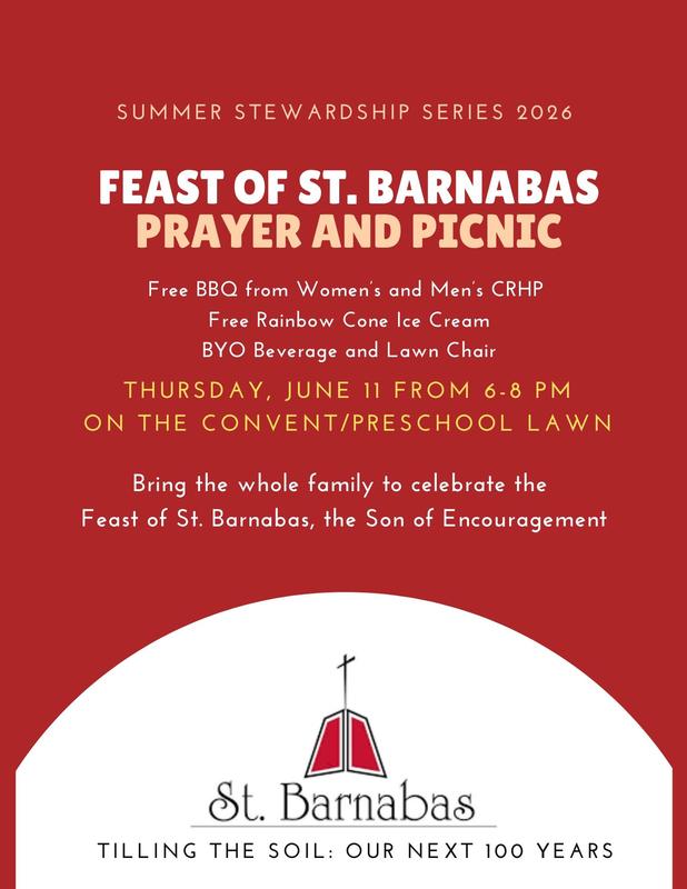 St. Barnabas Feast Day Featured Photo