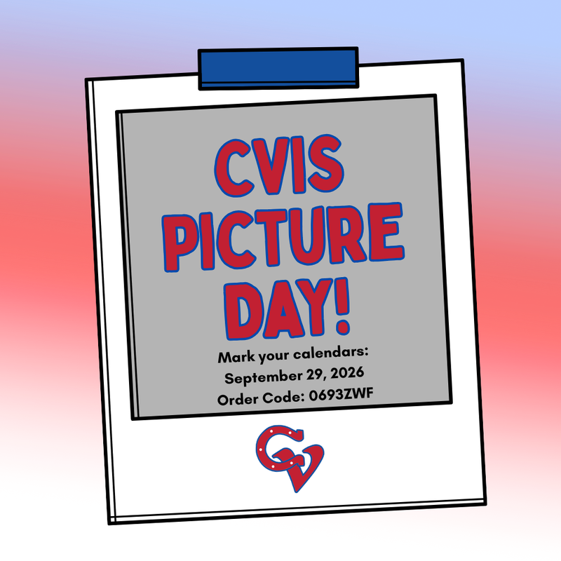CVIS Picture Day on September 29, 2026