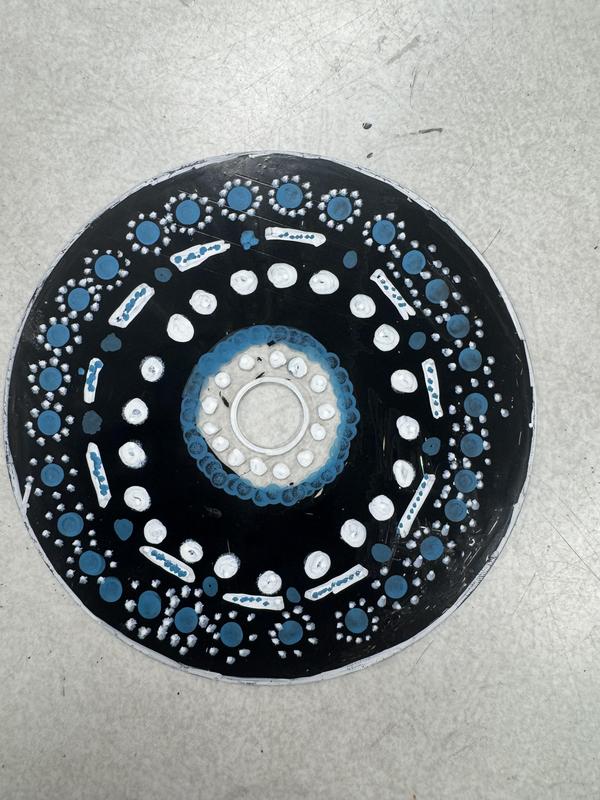 Painted CD