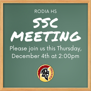 SSC Meeting Flyer