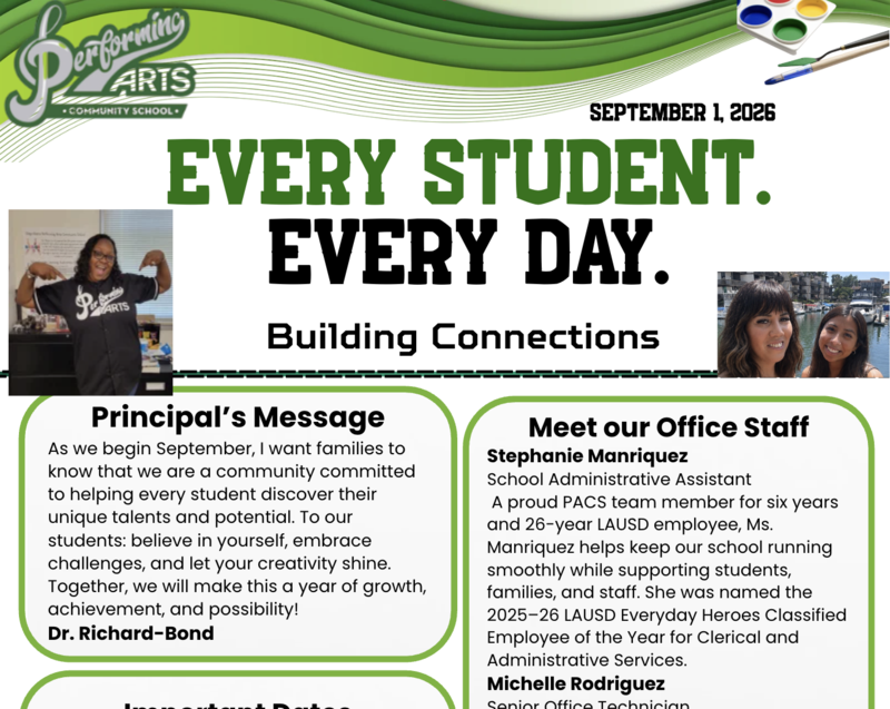 Parent Newsletter-September Featured Photo