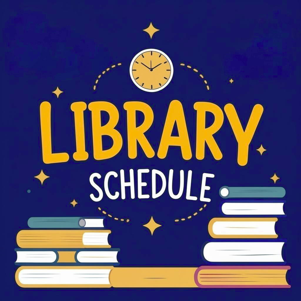 Library Schedule – Ms. Kelly Blair – St. Catherine of Siena School