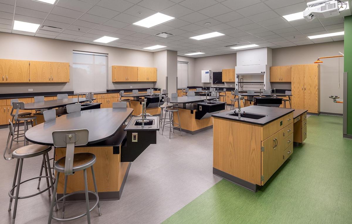 LISA Academy science lab