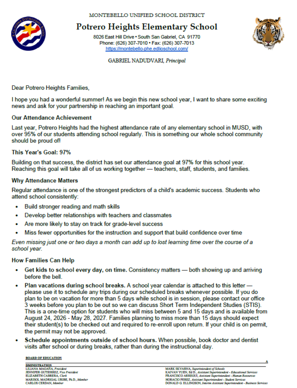 attendance ltr