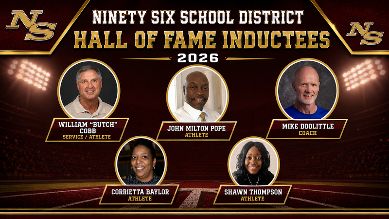 Hall of Fame Inductees Announced at 96 School District