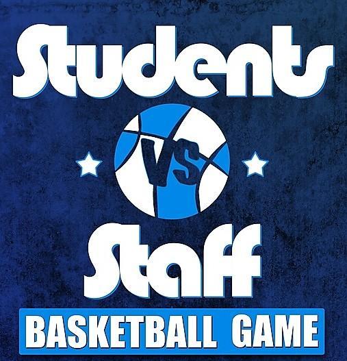 Students vs. Staff Basketball Game Featured Photo