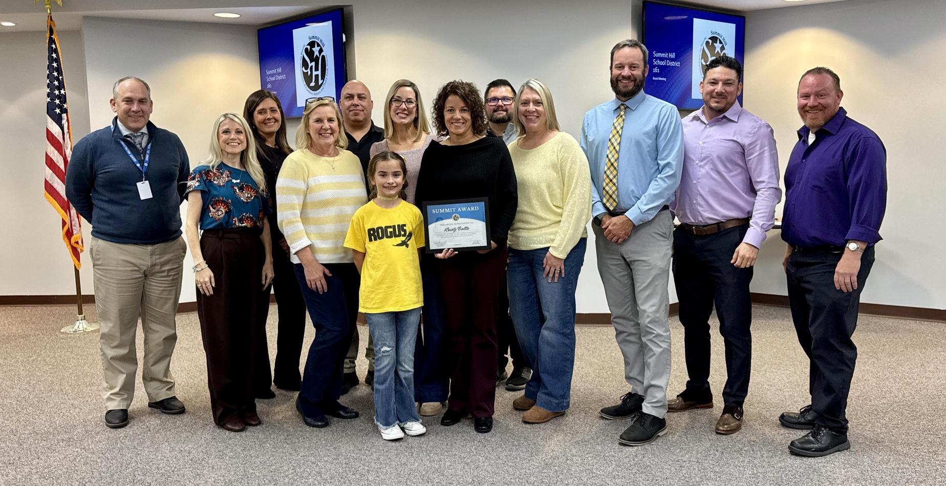 November Summit Award Winner