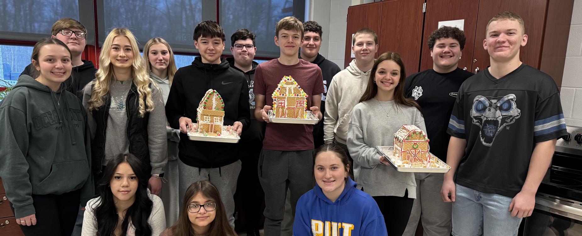 Food & Nutrition Gingerbread Houses