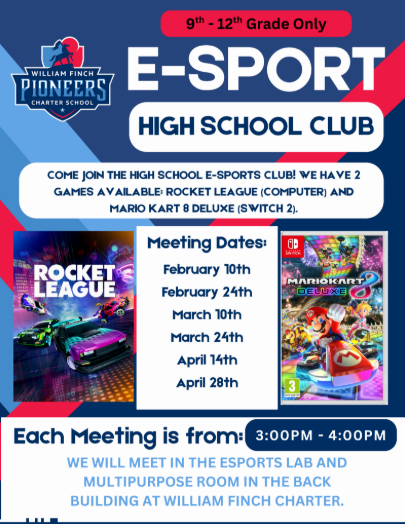 E-Sports Club- High School