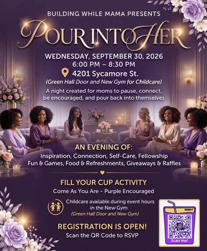 Pour Into Her - Wednesday, September 30th - 6PM to 8:30PM Thumbnail Image