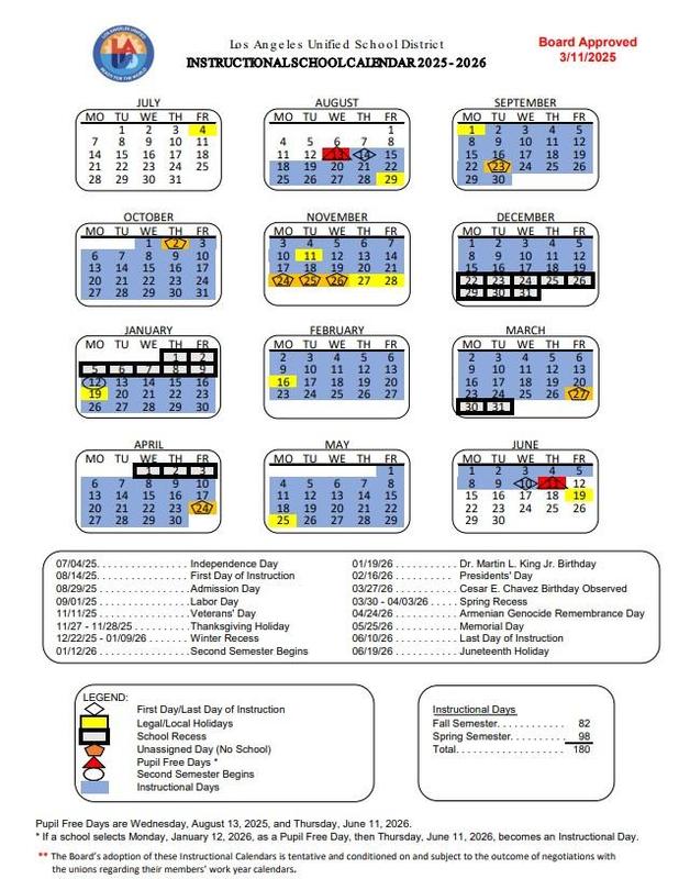 School Calendar