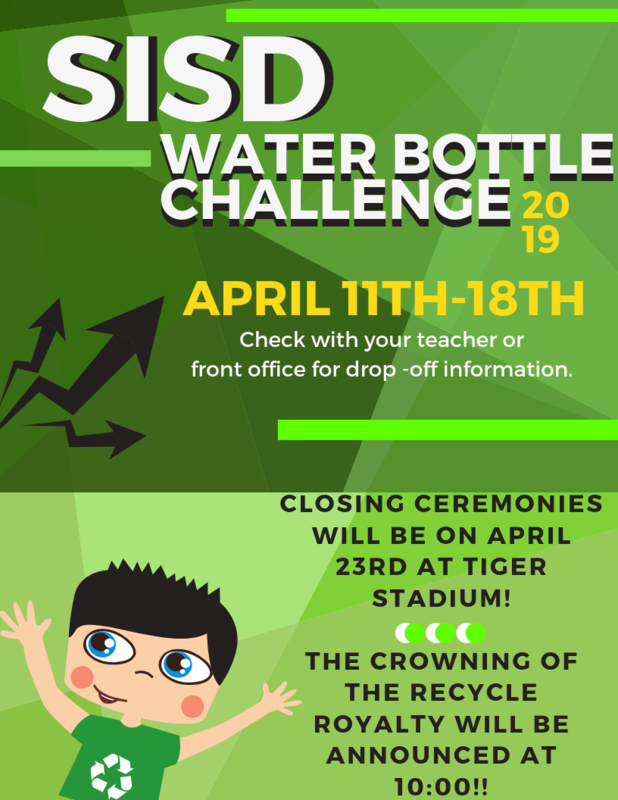 SISD Water Bottle Challenge 2019 Featured Photo