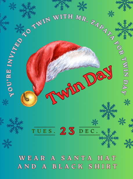 Twin Day Invitation