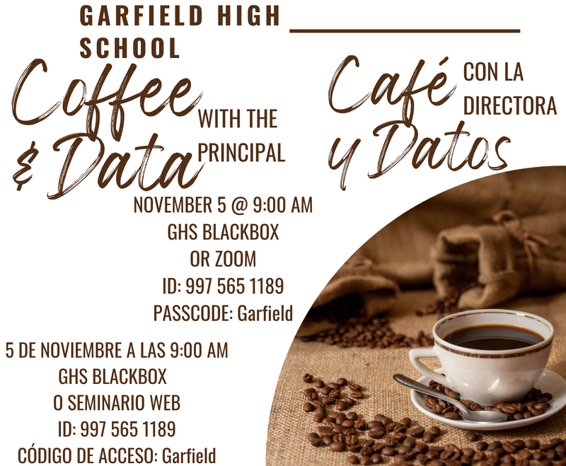 Coffee and Data with the Principal
