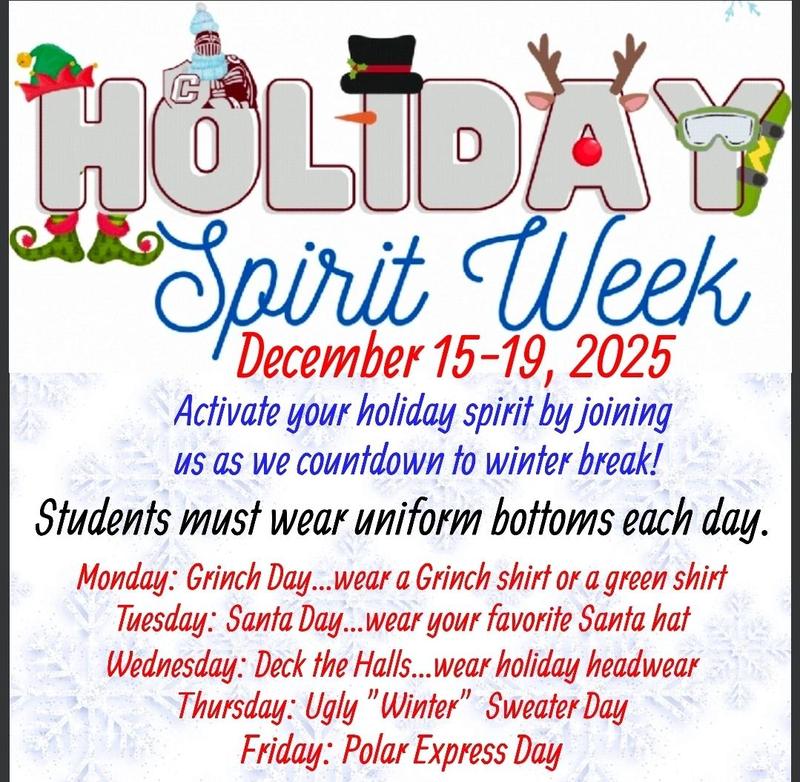 TMSA Launches Holiday Spirit Week
