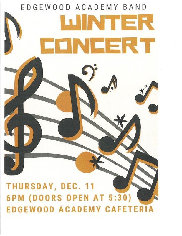 winter concert flyer