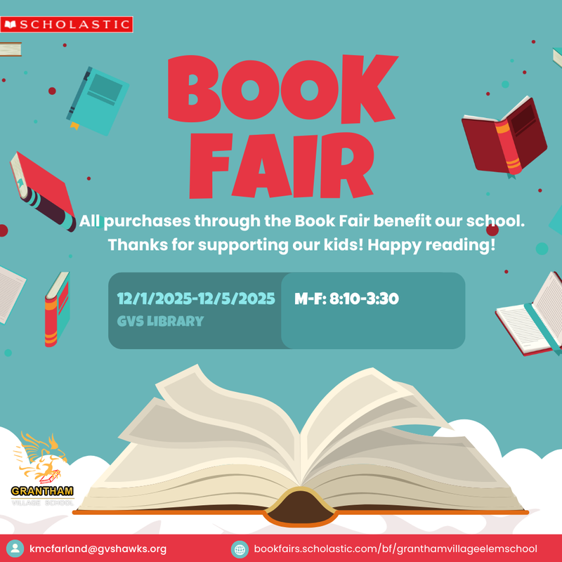 Book Fair December 1st-5th