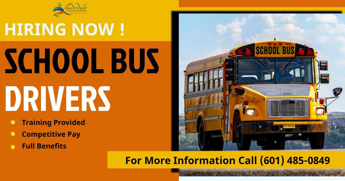 Bus Drivers Needed 