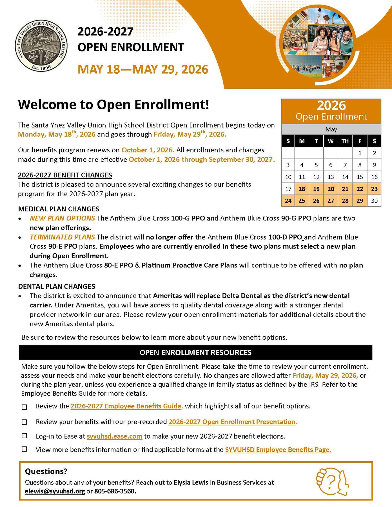 Enrollment Action Guide