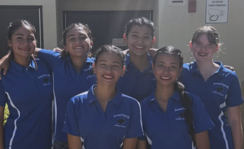students from Diamond Ranch