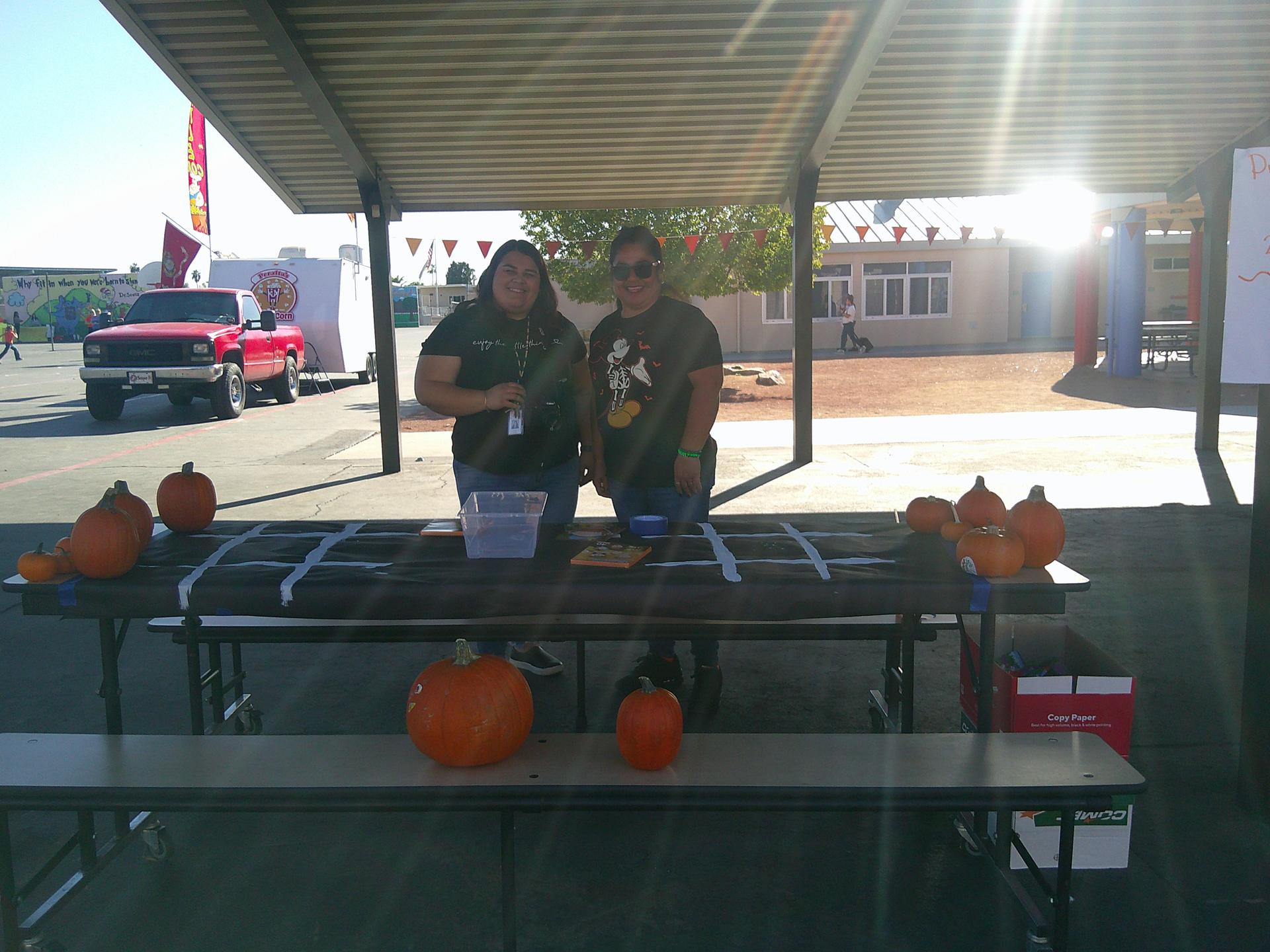 staff at Harvest Festival