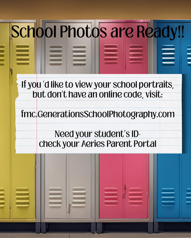 School Portraits are Ready!!!! Thumbnail Image