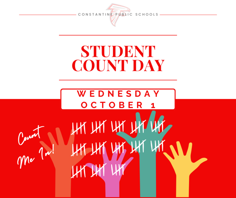 Student Count Day flyer