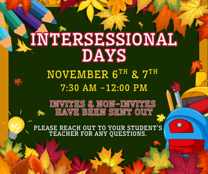 intersessional reminder