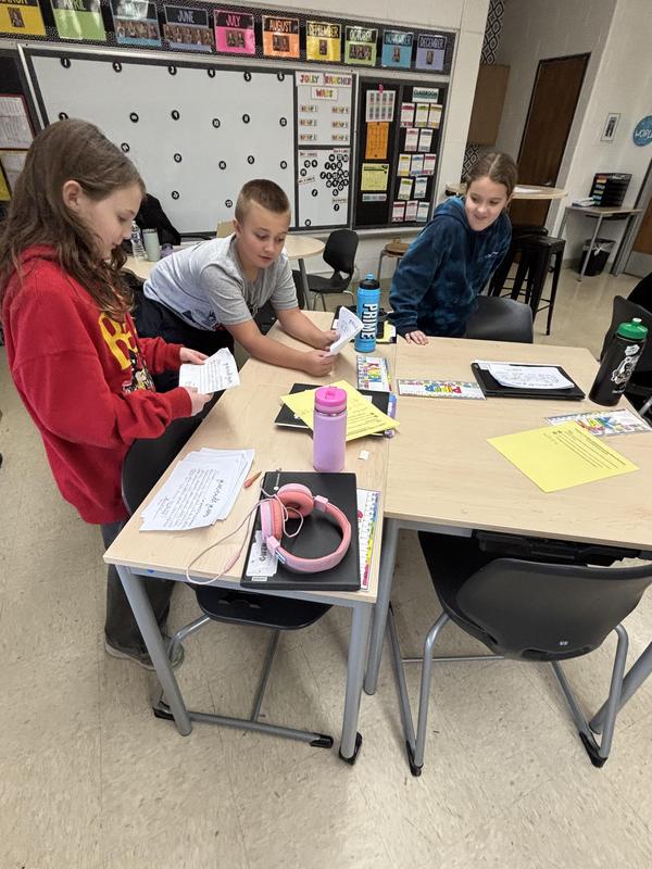 Mrs. Boresi’s class wrapped up the month by showing gratitude to their classmates