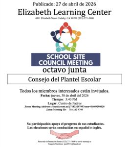 Consejo del Plantel Escolar Octavo Junta