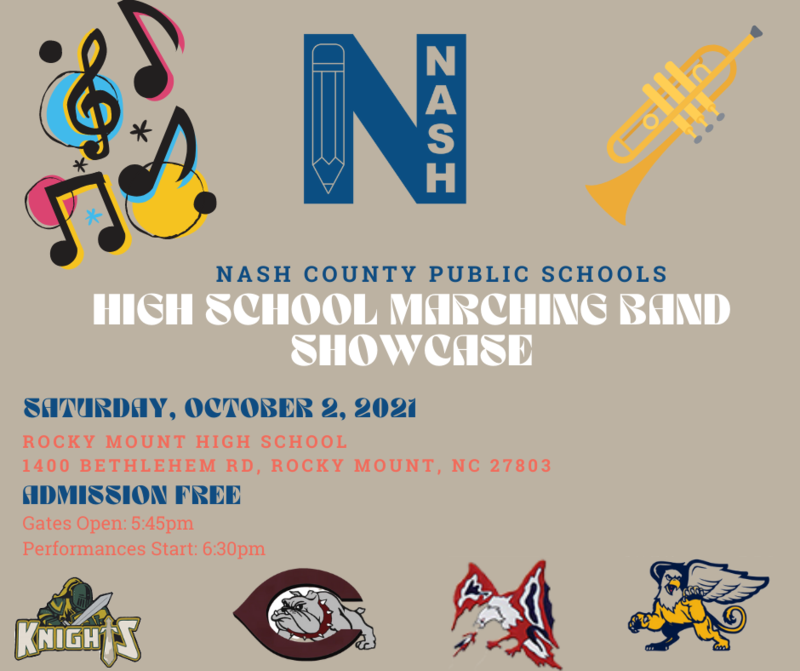 Marching Band showcase flyer