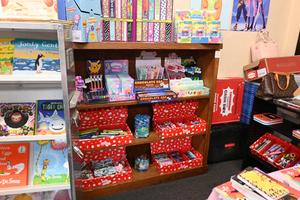 Goodie at the book fair.