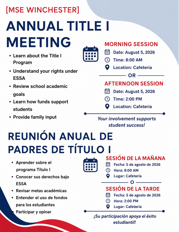 Title 1 Meeting Featured Photo