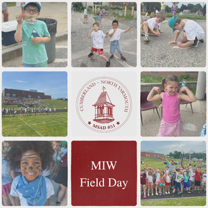 field day collage at MIW