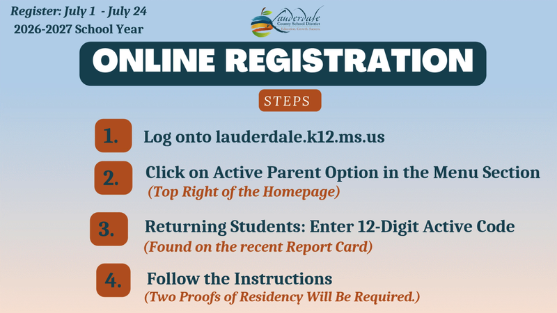 Online Registration Overview