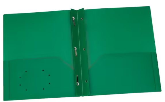 two folder green