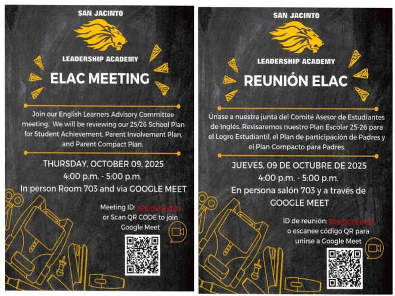Elac meeting 3