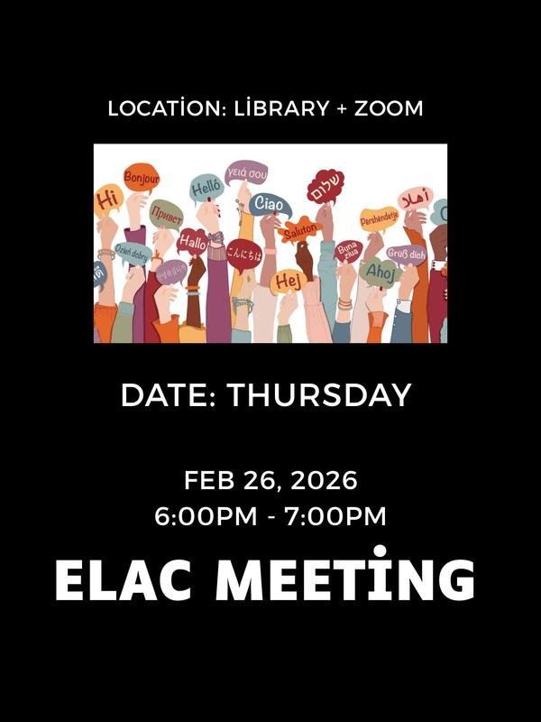 ELAC MEETING