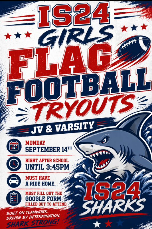 Flag football Tryouts