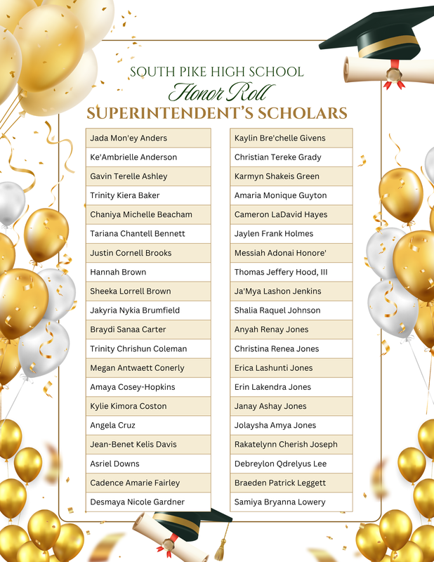 spsd 2025-2026 honor roll