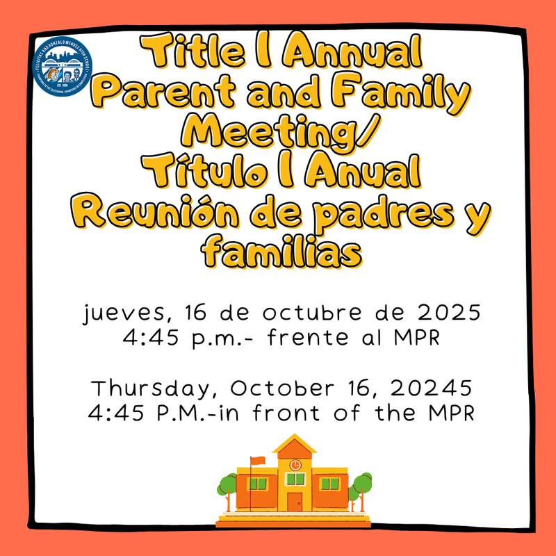 Title 1 flyer