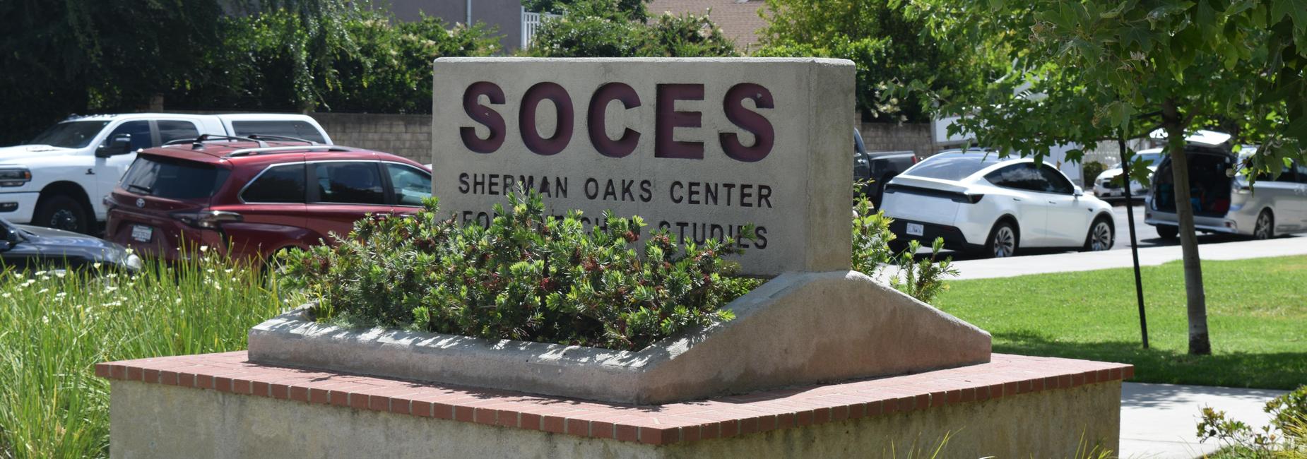 SOCES sign