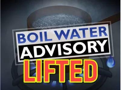 Boil Water Advisory Lifted