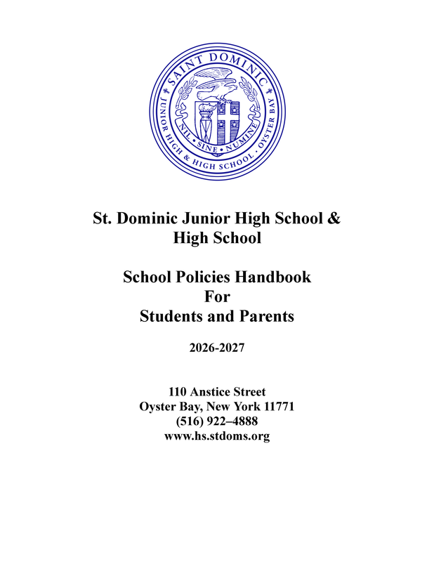 2026 - 2027 Student/Parent Handbook Featured Photo
