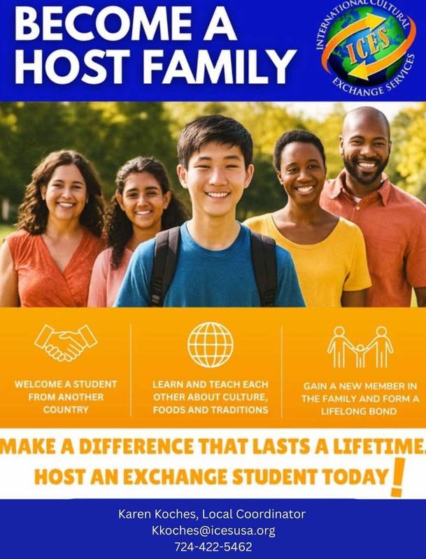 international exchange flyer